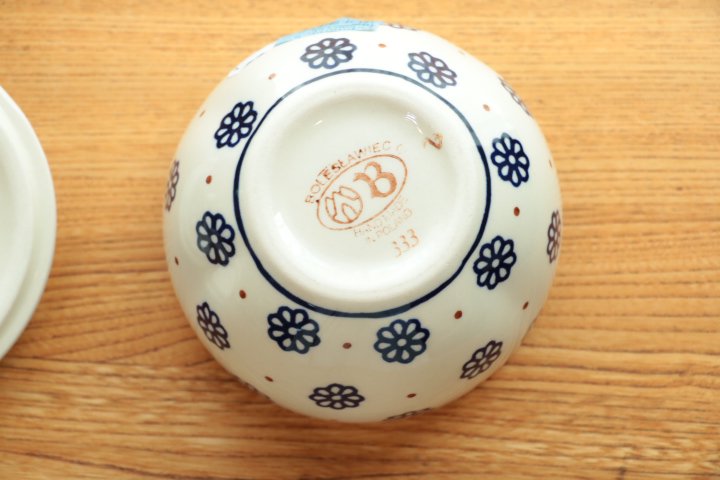 Polish Potteryポーリッシュ・ポタリー◆りんごポット◆ポーランド食器◆Zaklady Ceramiczne  BOLESLAWIECザクワディ◆レンジＯK - kokoelma　-ココエルマ- 　雑貨・中古家具・北欧家具・アンティーク家具の通販　 インテリアショップ　多摩モノレール沿い