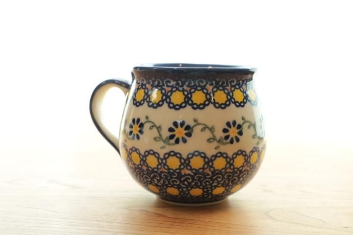 Polish Potteryポーリッシュ・ポタリー◇マグカップ◇VENA