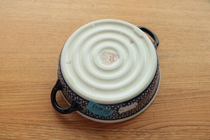 Polish Potteryポーリッシュ・ポタリー◇ラウンドキャセロール