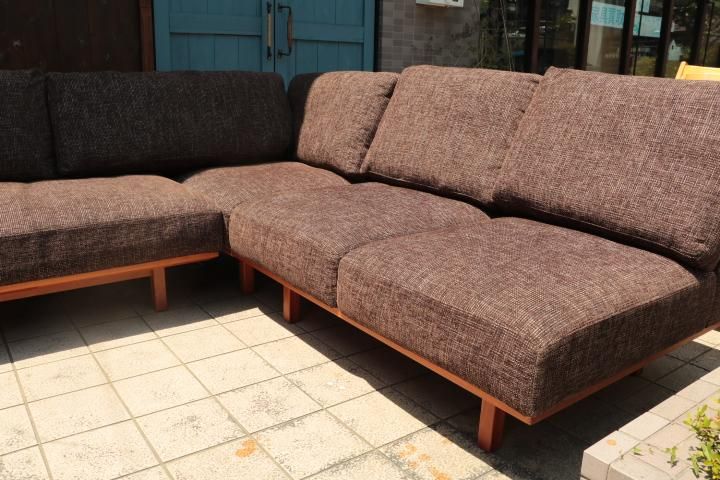 karimoku(カリモク家具)のUU22モデル コーナーソファー3点セット karimoku(カリモク家具)のUU22モデル コーナーソファー3点セット