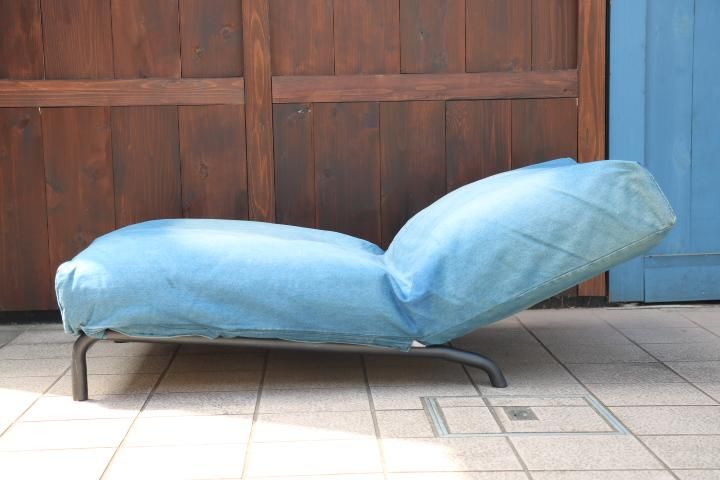 Journal Standard Furniture(ジャーナルスタンダードファニチャー) RODEZ(ロデ) 2Pソファー。/ダメージ加工のデニム生地 のリクライニングソファーです♪男前インテリアに！ - kokoelma -ココエルマ- 雑貨・中古家具・北欧家具・アンティーク家具の通販 インテリアショップ  