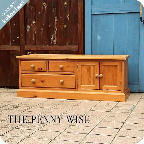 THE PENNY WISE(ペニーワイズ)のローチェストです!パイン材の THE PENNY WISE(ペニーワイズ)のローチェストです!パイン材の