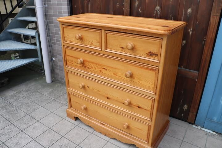 THE PENNY WISE ペニーワイズ パイン無垢材 チェスト カントリー THE PENNY WISE ペニーワイズ パイン無垢材 チェスト カントリー