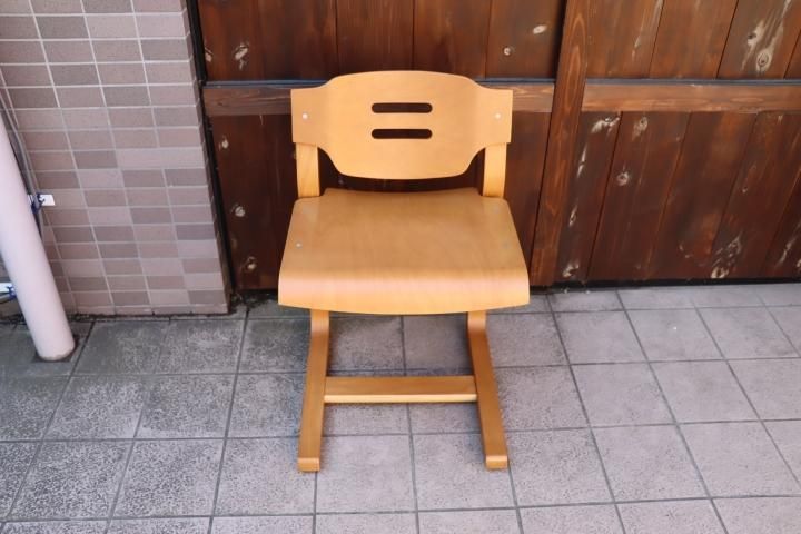 KOSUGA コスガ ビーチ材 キッズチェア 学習椅子 高さ調整可