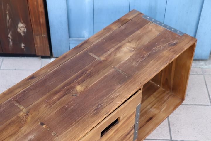 【ACME Furniture】ビンテージ 木製シェルフ ACME Furniture】ビンテージ 木製シェルフ