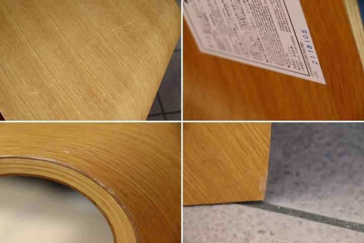 稀少なMUJI(無印良品)の重なるテーブルベンチ・成型合板・オーク 稀少なMUJI(無印良品)の重なるテーブルベンチ・成型合板・オーク