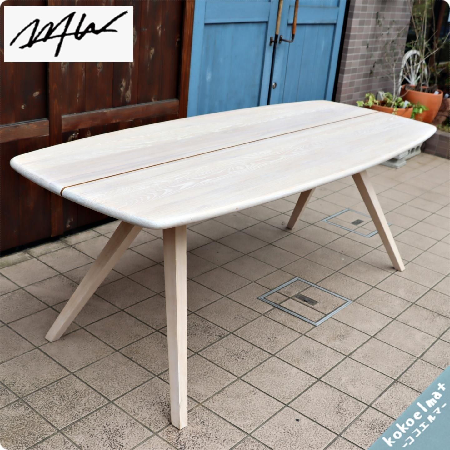 再々値下げ❗️美品❗️WTW MONTAUK DINING TABLE - センターテーブル