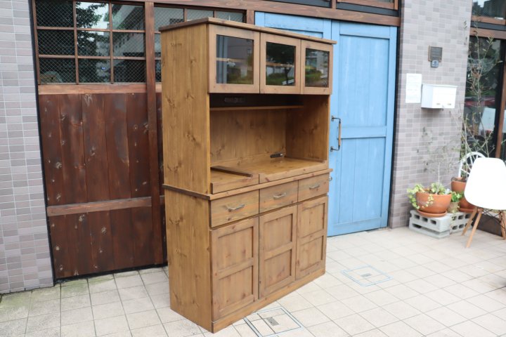限定販売格安 unico ウニコ オトゥール 食器棚 S キッチンボード AUTEUR 収納/キッチン雑貨