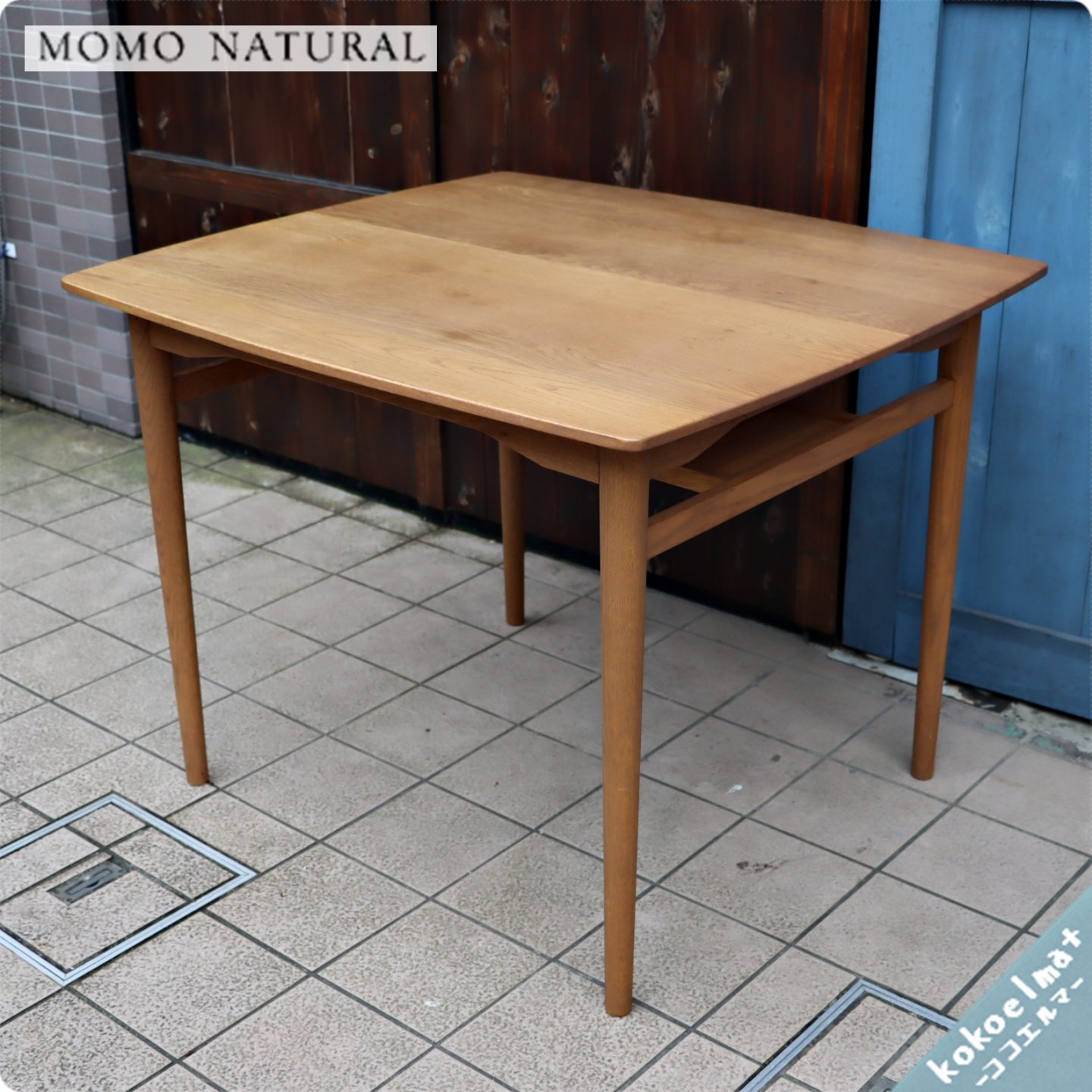 MOMO natural(モモナチュラル)のVENT ダイニングテーブル。オーク材の