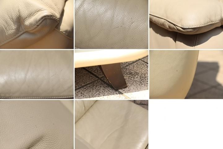 値下げ/IDC OTSUKA(大塚家具)のオースチン 総革張り3人掛け 値下げ/IDC OTSUKA(大塚家具)のオースチン 総革張り3人掛け