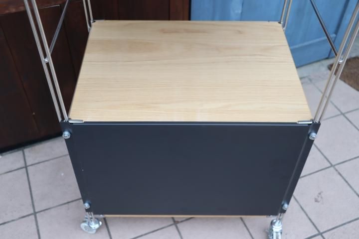 無印良品(MUJI)の人気のオーク材×ステンレス 3段ユニット