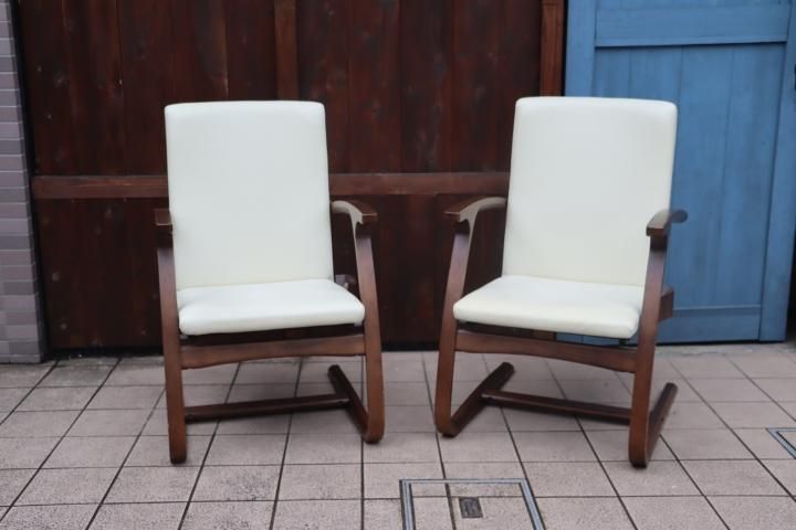 FUJI FURNITURE(冨士ファニチア) リクライニングチェアー 2脚