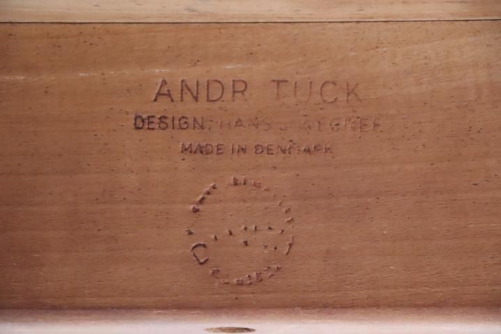 Andreas Tuck(アンドレアス・トック)社の Hans.J.Wegner(ハンス Andreas Tuck(アンドレアス・トック)社の Hans.J.Wegner(ハンス