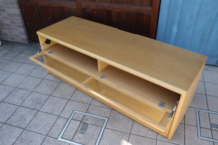 HAMAMOTO(浜本工芸) ナラ材 ローボード。/純国産のしっかりと HAMAMOTO(浜本工芸) ナラ材 ローボード。/純国産のしっかりと