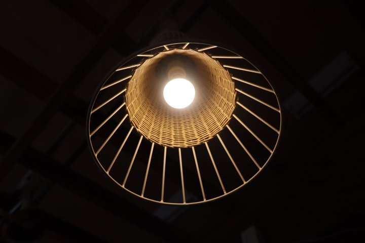 IDEE(イデー) LILIUM LAMP S(リリウムランプS)です。/ラタンと