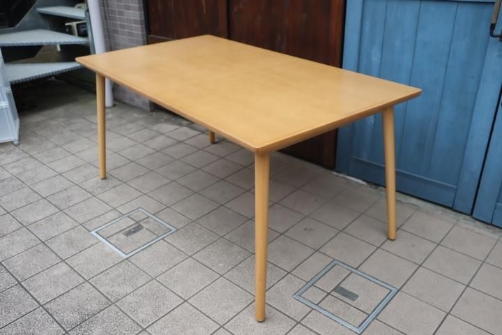 E◆IDC OTSUKA　大塚家具　ダイニングテーブル　ナチュラル　4人用食卓 E◇IDC OTSUKA大塚家具ダイニングテーブルナチュラル4人用食卓