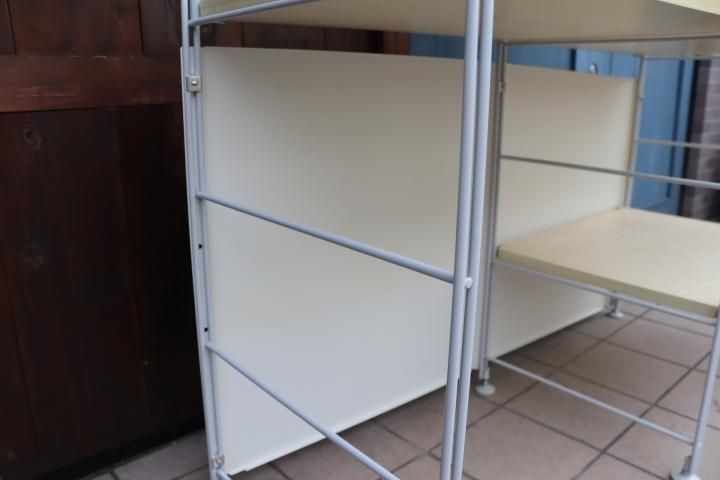 無印良品(MUJI)の人気のスチール/木製棚 2連ユニットシェルフです！2人