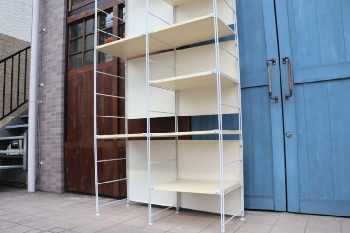 無印良品(MUJI)の人気のスチール/木製棚 2連ユニットシェルフ 無印良品(MUJI)の人気のスチール/木製棚 2連ユニットシェルフ
