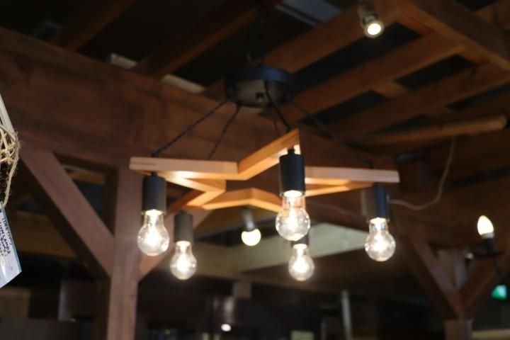 MERCROS(メルクロス) 5bulb wood star light/5灯ウッドフレーム MERCROS(メルクロス) 5bulb wood star light/5灯ウッドフレーム