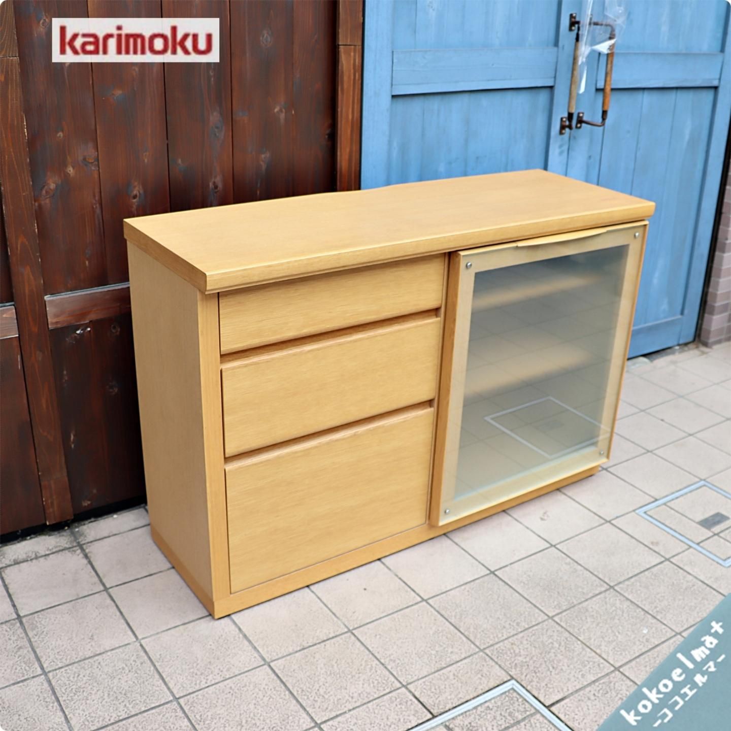 karimoku(カリモク家具) HU4247ME オーク材 サイドボード karimoku(カリモク家具) HU4247ME オーク材 サイドボード