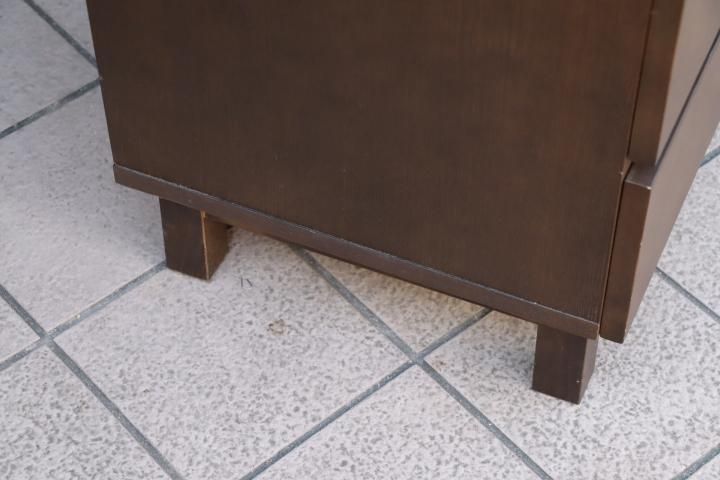 人気の無印良品(MUJI)のタモ材を使用した木製チェスト 4段ワイド 人気の無印良品(MUJI)のタモ材を使用した木製チェスト 4段ワイド