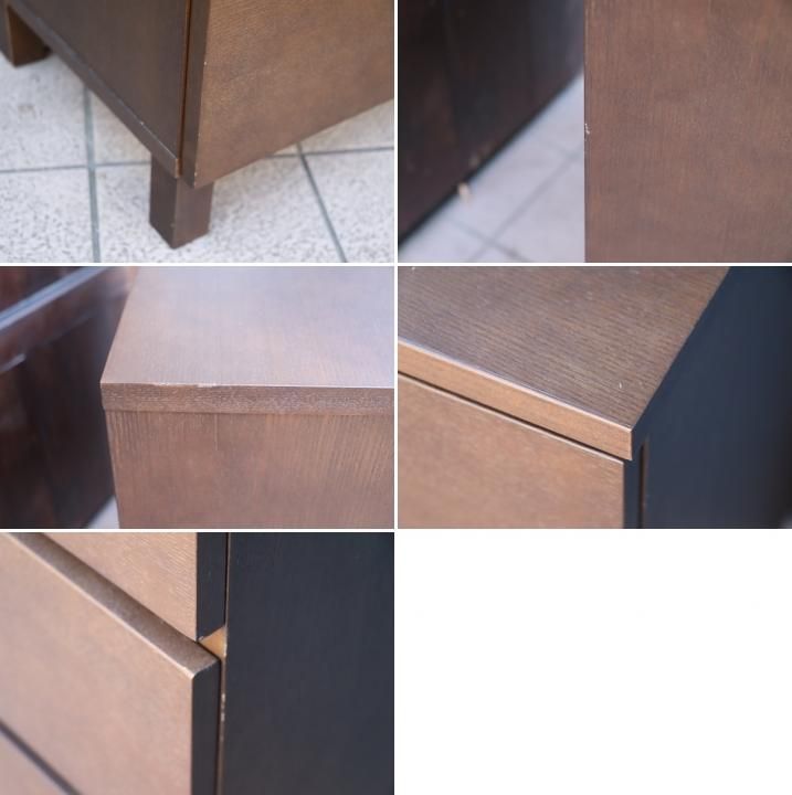 人気の無印良品(MUJI)のタモ材を使用した木製チェスト 4段ワイド 人気の無印良品(MUJI)のタモ材を使用した木製チェスト 4段ワイド
