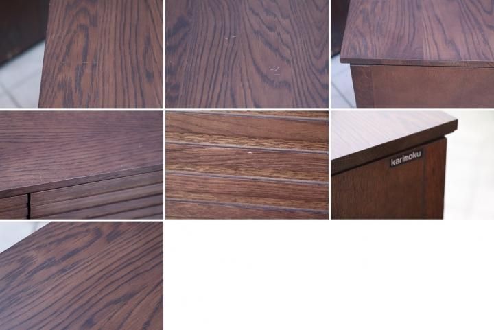 karimoku(カリモク家具) QU2350 キャビネット/オーク材の karimoku(カリモク家具) QU2350 キャビネット/オーク材の