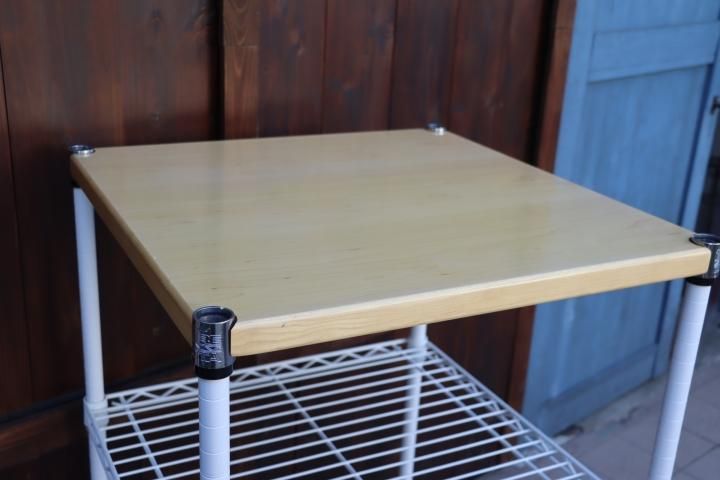 HOME ERECTA(ホームエレクター) ウッド・ワイヤー 3段シェルフ HOME ERECTA(ホームエレクター) ウッド・ワイヤー 3段シェルフ