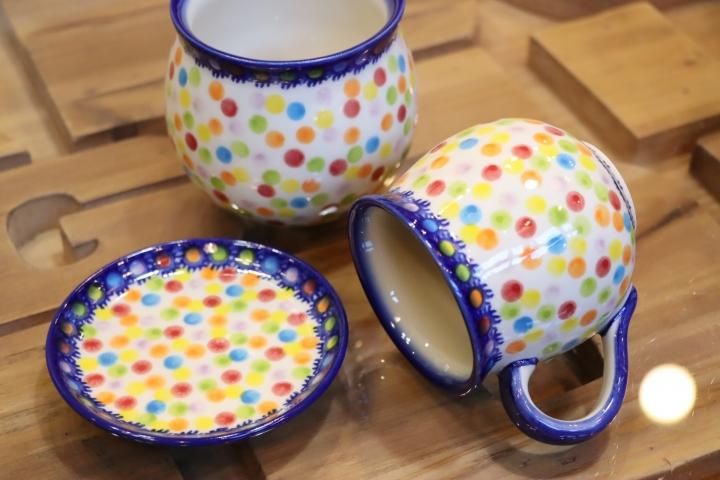 ポーリッシュポタリーポーランド食器vena ピンク