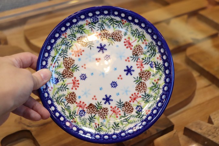 Polish Pottery◇ポーリッシュ ポタリー◇デザート皿◇17cm◇平皿