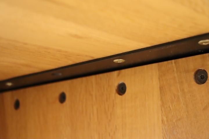 [たま] 無印良品 オーク無垢材デスク オーク無垢材デスク（引出・足元棚付） | 無印良品