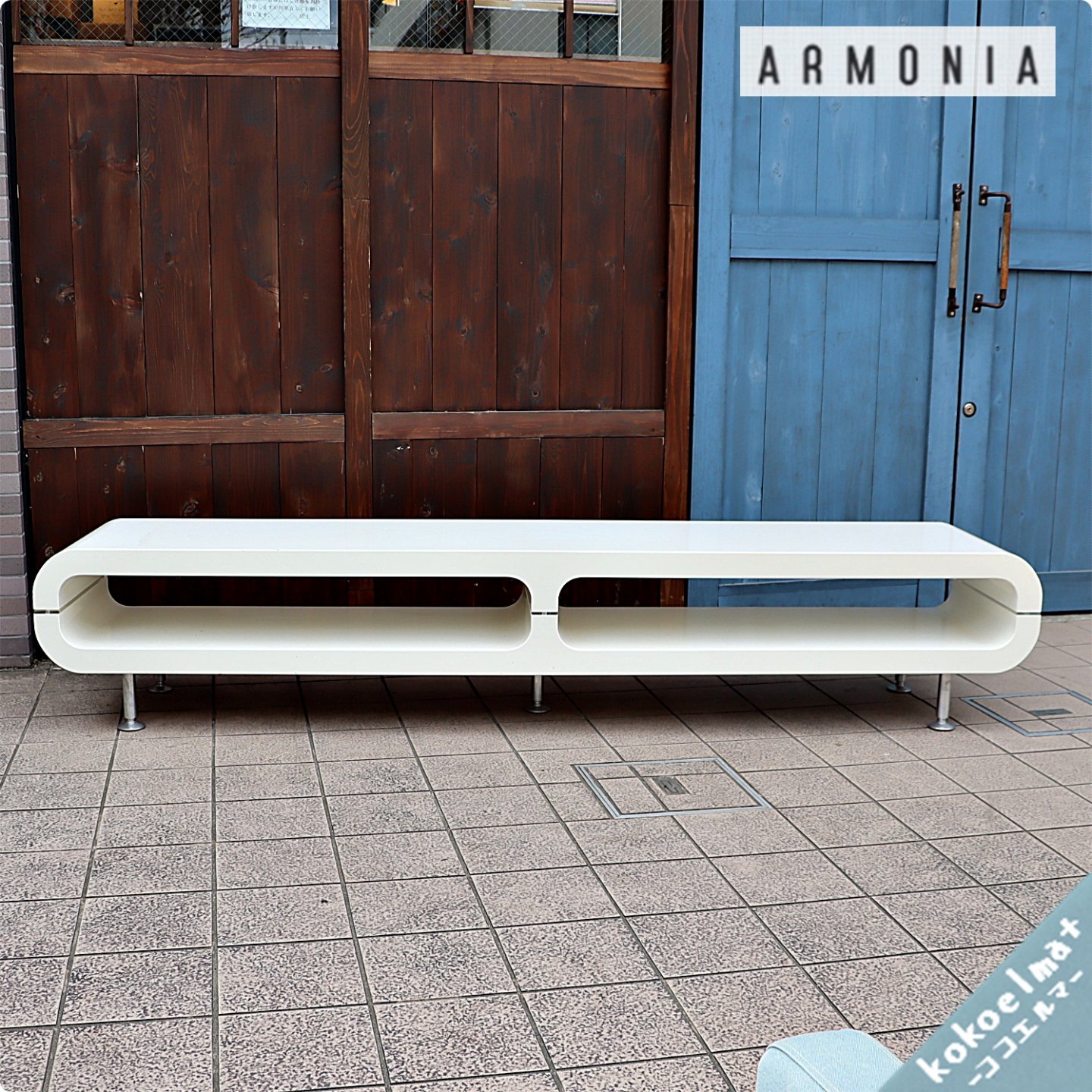 ARMONIA(アルモニア)のスタイリッシュなTVボード。/ホワイトの明るい 