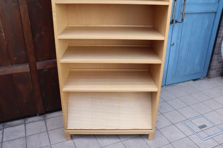 値下げ/人気の無印良品のタモ材 ミドルタイプ木製収納です 値下げ/人気の無印良品のタモ材 ミドルタイプ木製収納です