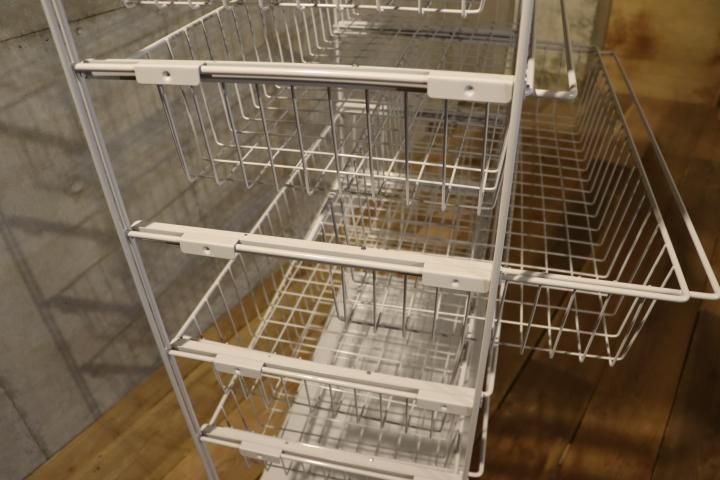 無印良品(MUJI)の人気のスチールユニットシェルフ/バスケット付 無印良品(MUJI)の人気のスチールユニットシェルフ/バスケット付