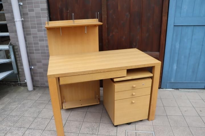 【廃盤品】karimoku カリモク家具 ボナシェルタ デスク ピュアオーク karimoku(カリモク家具)のBuona scelta(ボナ シェルタ) オーク材