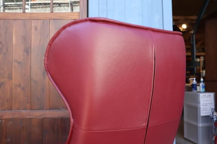 北欧デンマークのメーカーKEBE(ケベ)社の総本革張 KE-26PN 北欧デンマークのメーカーKEBE(ケベ)社の総本革張 KE-26PN
