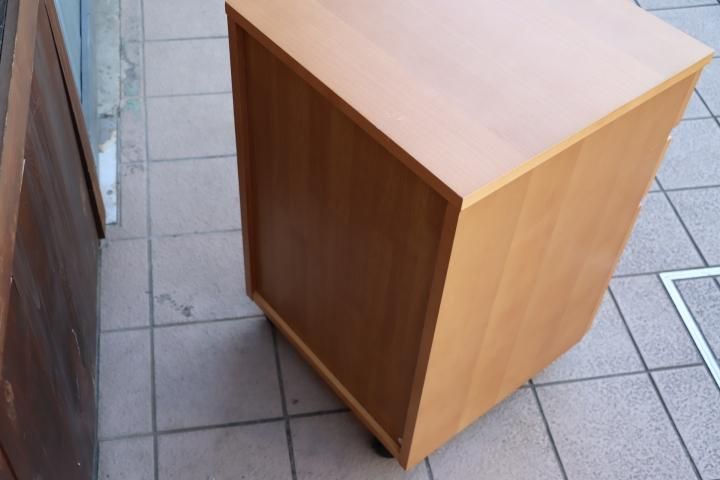 ケユカ　学習机　ワゴンキャビネット デスクワゴン キャビネット 学習ワゴン 収納 頑丈 引き出し キャスター