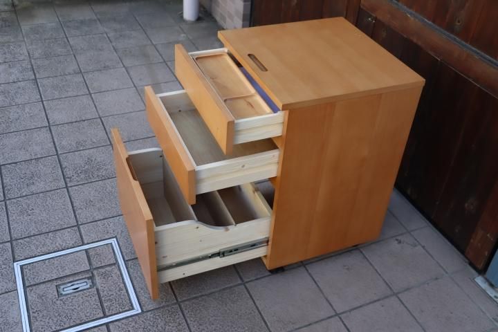 ケユカ 学習机 ワゴンキャビネット KEYUCA(ケユカ)で取り扱われていたHenry(ヘンリー) デスクワゴン