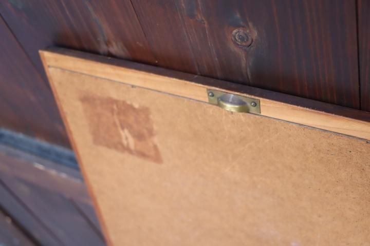 デンマークから入荷したチーク材を使用したウォールミラーです デンマークから入荷したチーク材を使用したウォールミラーです