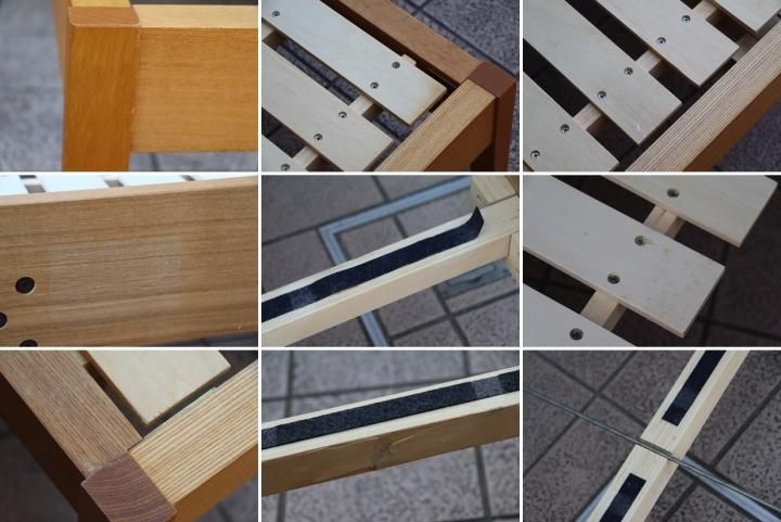 人気の無印良品(MUJI)のタモ材 ダブルベッドフレームです 人気の無印良品(MUJI)のタモ材 ダブルベッドフレームです