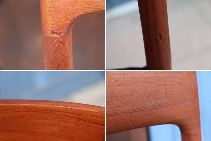 J.L.Moller(J.L.モラー) No75チェア チーク材 北欧家具