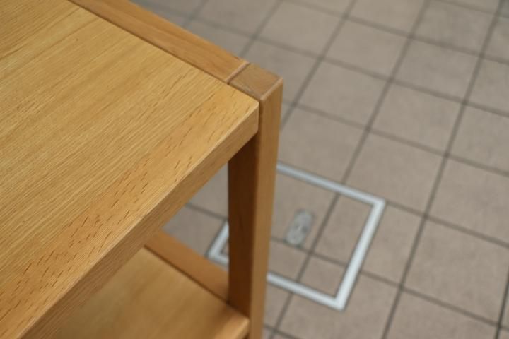 MUJI(無印良品)の無垢材ならではの味わい丈夫さを生かしたオーク MUJI(無印良品)の無垢材ならではの味わい丈夫さを生かしたオーク