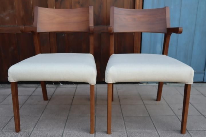 筑波産商 ダイニングチェア② 筑波産商 ARBOL パンテス2 セミアーム ダイニングチェア Eタイプ