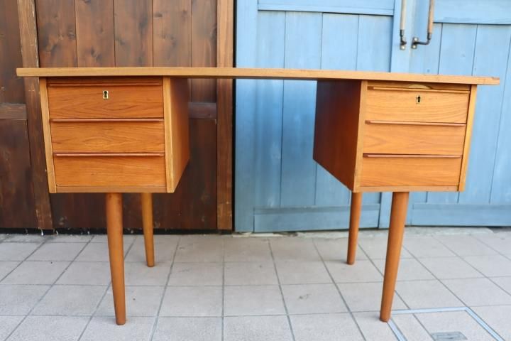 北欧家具 ヴィンテージ デスク(チーク) 60年代製 (北欧 北欧家具 ヴィンテージ デスク(チーク) 60年代製 (北欧