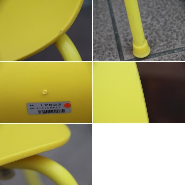 Magis/マジス■TROY/トロイ　チェア　2脚セット　イエロー　スタッキング Magis TROY / マジス トロイ チェア 塗装脚 - インテリア・家具