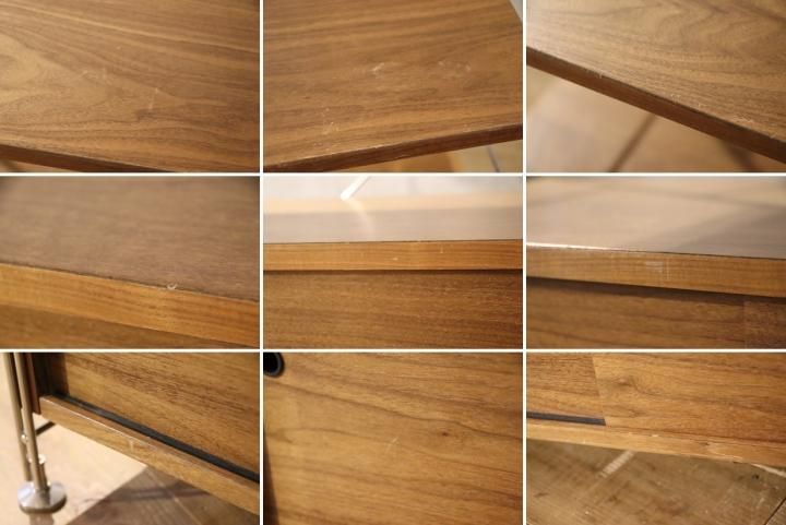 MUJI(無印良品)よりステンレス×ウォールナット材引き戸付き MUJI(無印良品)よりステンレス×ウォールナット材引き戸付き