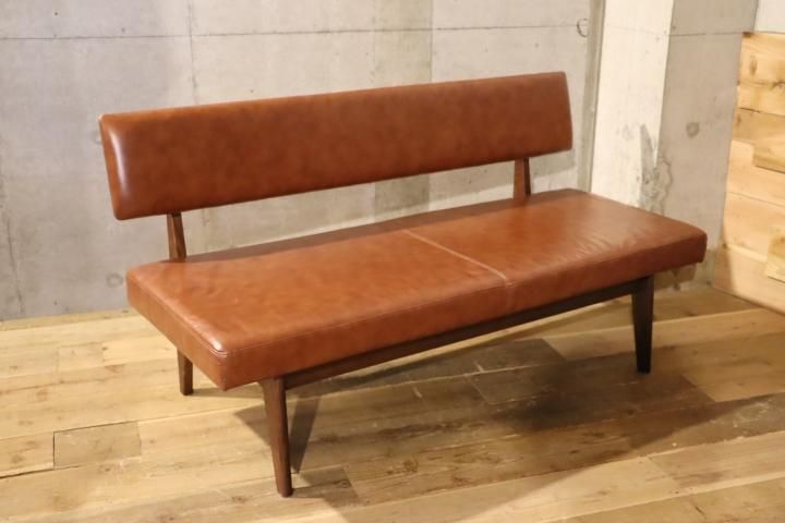 2人掛けソファ 本革 天然木 シギヤマ家具 岩倉榮利デザイン 2人掛けソファ 本革 天然木 シギヤマ家具 岩倉榮利デザイン 2人