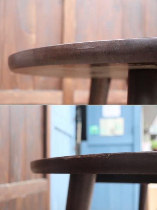 飛騨の家具メーカーKASHIWA(柏木工)の無垢材オーバル型 飛騨の家具メーカーKASHIWA(柏木工)の無垢材オーバル型