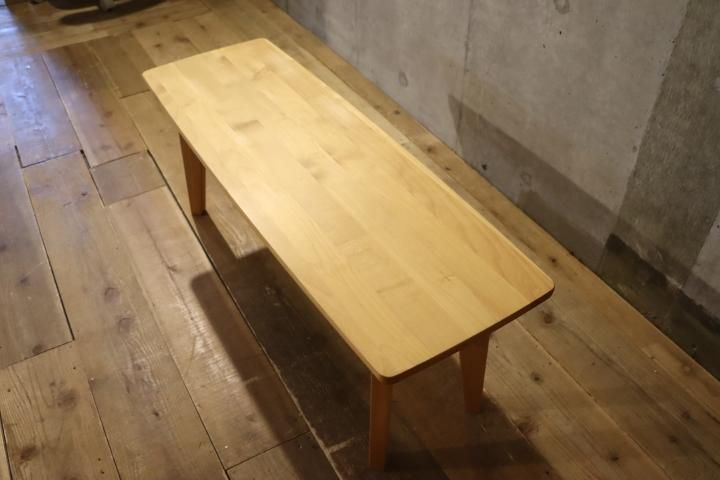 モモナチュラル　ダイニングベンチ　ソファー　椅子 ARNE LAID-BACK BENCH - MOMO NATURAL