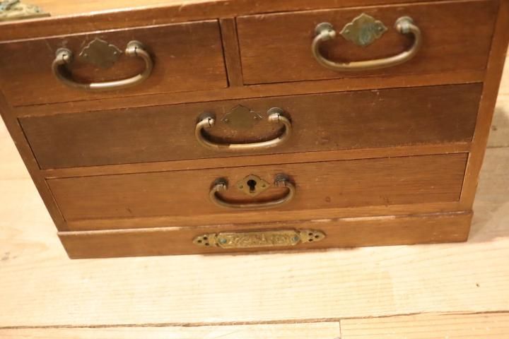 木製 箪笥 宝石箱 小物収納 李朝家具 アンティーク